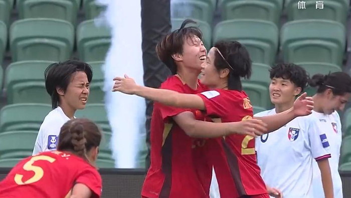 中国女足加时险胜中国台北晋级四强