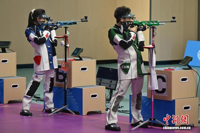 第十五届全国运动会射击（步手枪）在广州天河